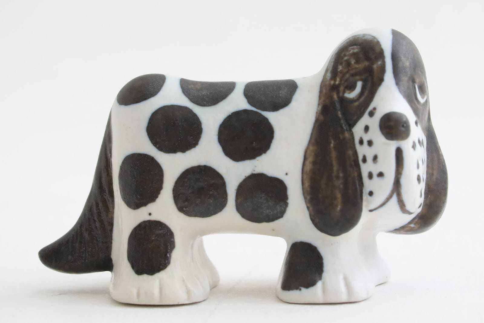 Lisa Larson KENNEL Spaniel White スパニエル