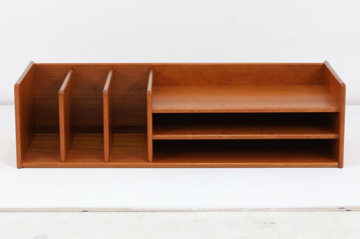 デンマーク製 チーク無垢材 小物入れ 北欧家具ビンテージ/DK12419