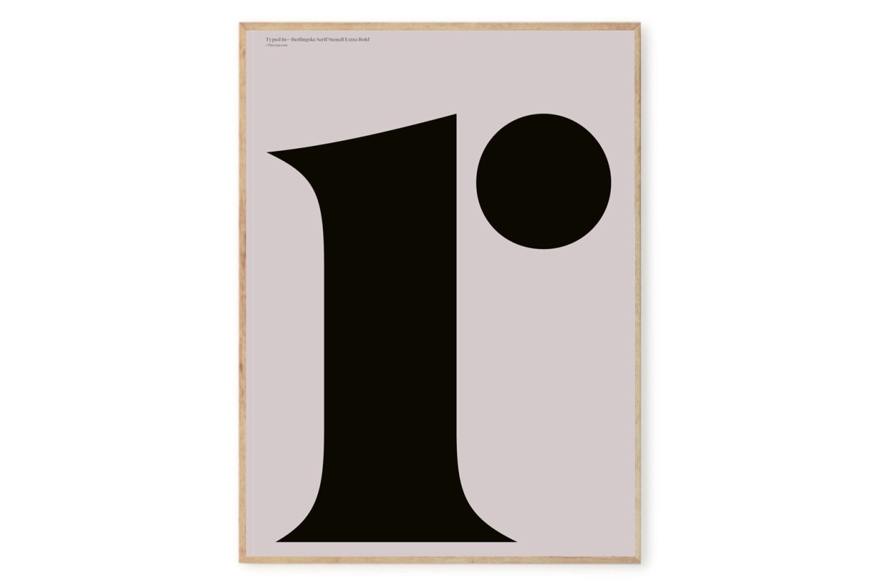 Playtype アルファベット ポスター アートプリント 50 70cm Berlingske R 北欧インテリア雑貨と家具の通販サイト Chloros クロロス Playtype アルファベット ポスター アートプリント 50 70cm Berlingske R 北欧インテリア雑貨と家具の通販サイト Chloros クロロス