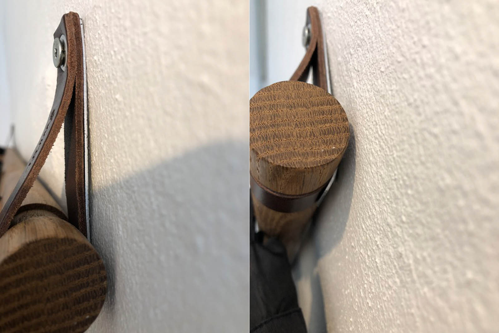by Wirth コートハンガー/ウォールフック オーク材天然木レザー Rack 6 dot 幅80cm - 北欧インテリア雑貨と家具の通販サイト | CHLOROS (クロロス) by Wirth コートハンガー/ウォールフック オーク材天然木レザー Rack 6 dot 幅80cm - 北欧インテリア雑貨と家具の通販サイト | CHLOROS (クロロス)