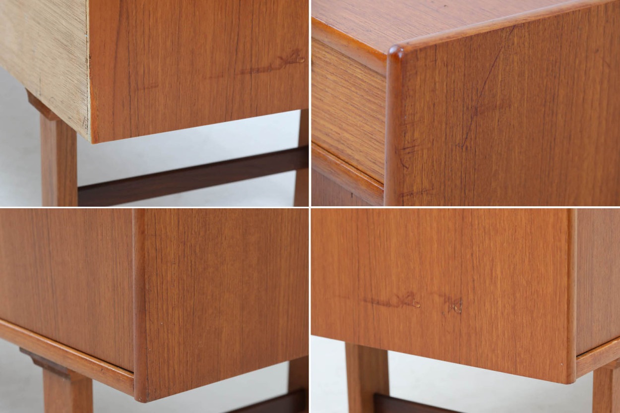 スウェーデン製 おしゃれなキッチンキャビネット サイドボード チーク材 北欧家具ビンテージ Dk 北欧インテリア雑貨と家具の通販サイト Chloros クロロス