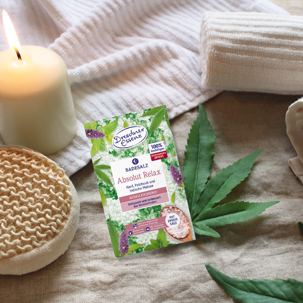 エプソムソルト入りバスソルト ヘンプ&メリッサ 60g