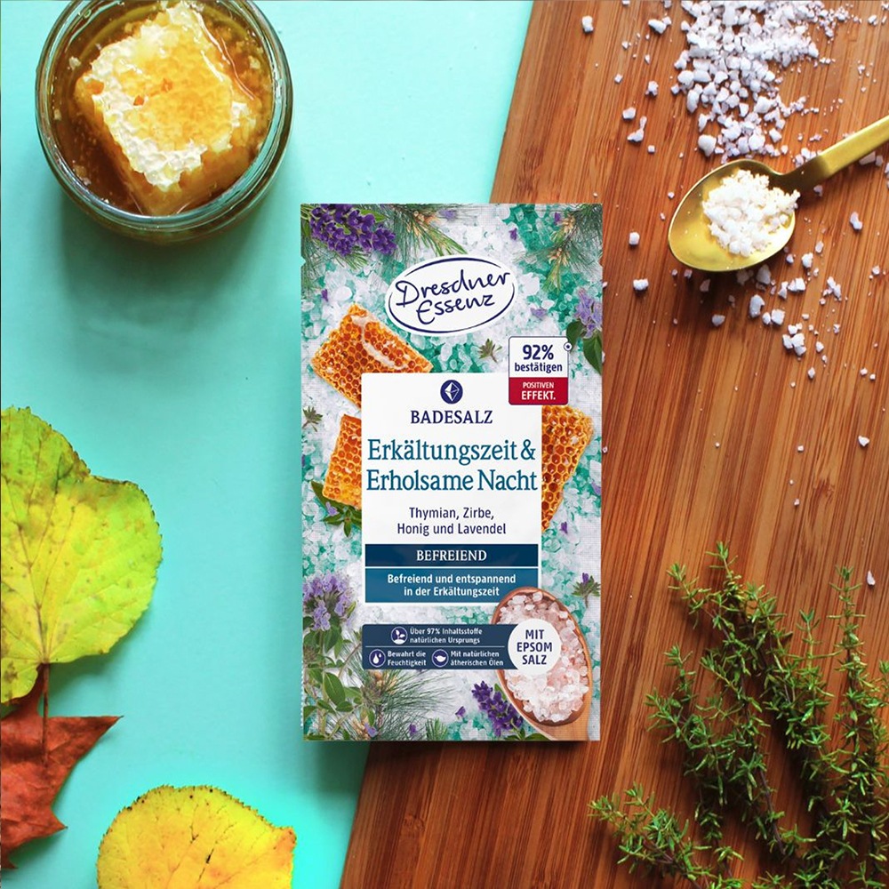 エプソムソルト入りバスソルト タイム&ラベンダー 60g