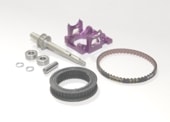 BELT DRIVE CONVERSION KIT / Purple