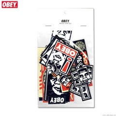 OBEY STICKER PACK 4 - ASSORTED -