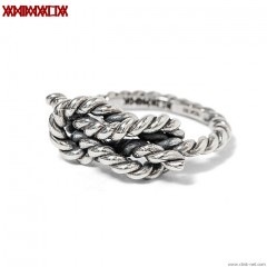 ANIMALIA REEF KNOT RING (SILVER) [AN15A-AC02]