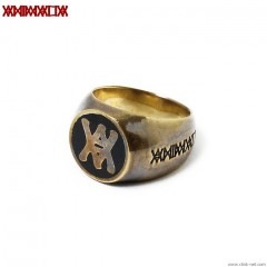 ANIMALIA Secret Society Ring - Brass [AN16S-AC13]