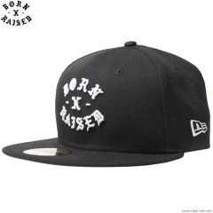 BORN X RAISED NEW ERA FITTED CAP #36906