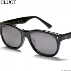 CLUCT  SUNGLASSES (BLACK / DK.GRAY LENS) #02976