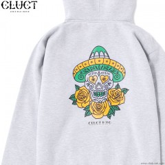 CLUCT ZIP SWEAT THREE ROSES (H.GRAY) #03045