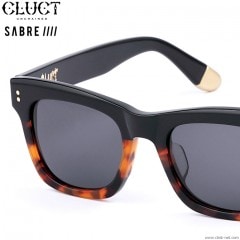 CLUCT  SABRE SUNGLASSIES (TWO TONE / GREY LENS) #04000