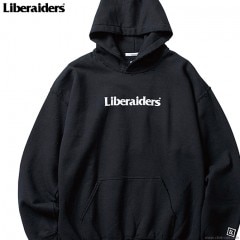 LIBERAIDERS OG LOGO PULLOVER HOODIE (BLACK) #77302