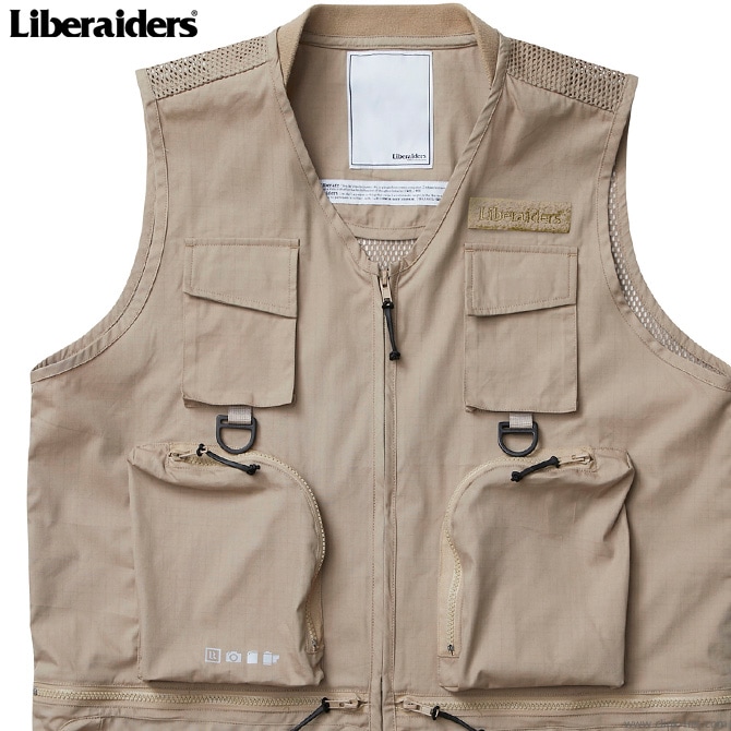 Liberaiders リベレイダース CAMERA VEST カメラベスト Liberaiders（リベレイダース）の「LIBERAIDERS - CAMERA VEST