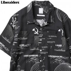 LIBERAIDERS SPACE RACE SHIRT (BLACK) #71201