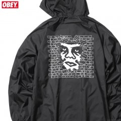 OBEY HOODED TRENCH 