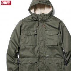 OBEY HELLER II JACKET (ARMY)