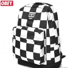 OBEY DROP OUT JUVEE BACKPACK (CHECKER)