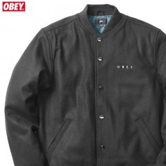 OBEY SOTO DIVISION JACKET (BLACK)