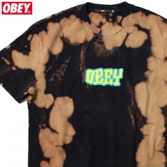 OBEY BLEACH TIE DYE TEE 