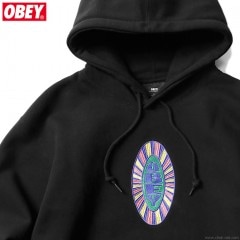 OBEY PULLOVER HOODED FLEECE 