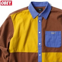 OBEY LUGER WOVEN (BROWN MULTI)