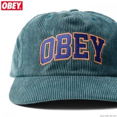 OBEY HIGHER STRAPBACK (DARK TEAL)