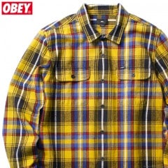 OBEY RUSSEL WOVEN (GOLD MULTI)