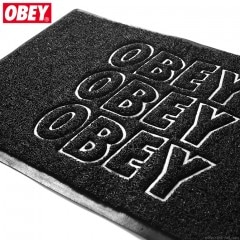 OBEY JUMBLE STACKS DOORMAT