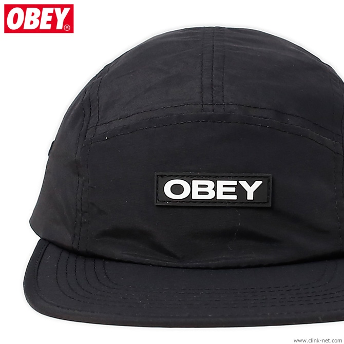CLINK｜OBEY DEPOT 5 PANEL HAT (BLACK)｜東京・吉祥寺｜SOFTMACHINE