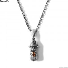 PEANUTS & CO. LARGE BEROPEANUTS TOP + NECKLACE (SILVER��K10PG)