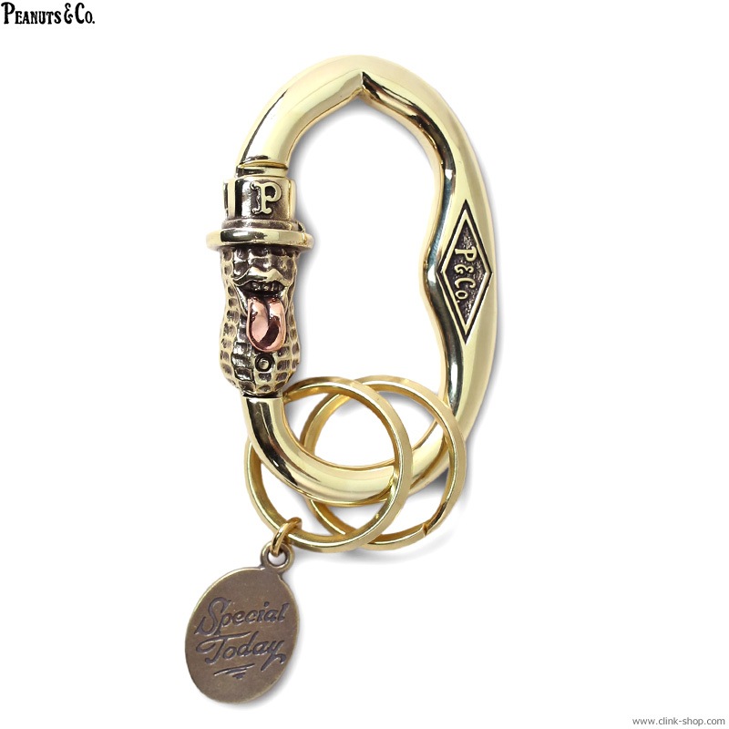 CLINK｜PEANUTS & CO. BEROPEANUTS CARABINER (BRASS×COPPER)｜東京