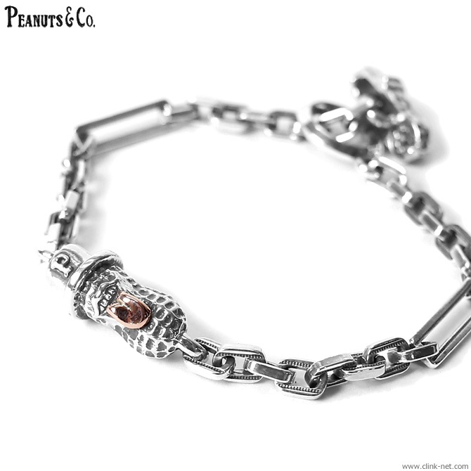 CLINK｜PEANUTS & CO. BEROPEANUTS THIN BRACELET (SILVER×10K