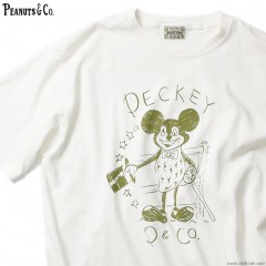 PEANUTS & CO. PECKEYMOUSE T-SHIRT BOX SET (WHITE)