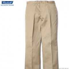 RADIALL CVS WORK PANTS -STRAIGHT FIT- (BEIGE)
