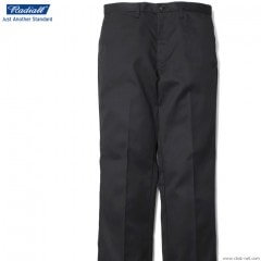 RADIALL CVS WORK PANTS -STRAIGHT FIT- (BLACK)