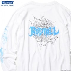 RADIALL BILLYS HOLIDAY - CREW NECK T-SHIRT L/S (WHITE)