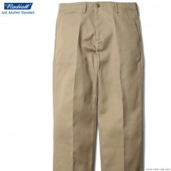 RADIALL CVS TROUSERS -WIDE FIT- (BEIGE)