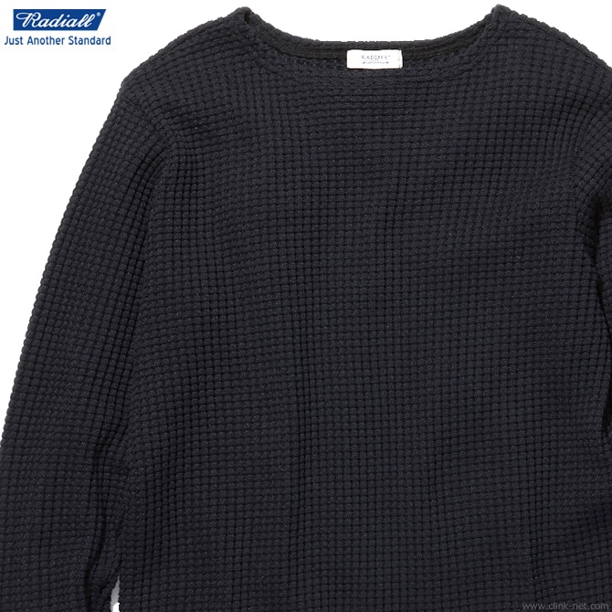 トップス RADIALL - BIG WAFFLE - CREW NECK T-SHIRT RADIALL(ラディアル) BIG WAFFLE - CREW NECK T-SHIRT L/S