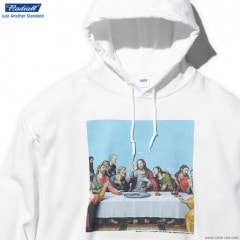 RADIALL HEDONISM - HOODIE SWEATSHIRT L/S (WHITE)