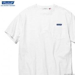 RADIALL FLAGS - CREW NECK POCKET T-SHIRT S/S (WHITE)