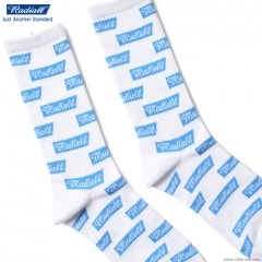 RADIALL 2PAC SOX - FLAGS LONG (WHITE)