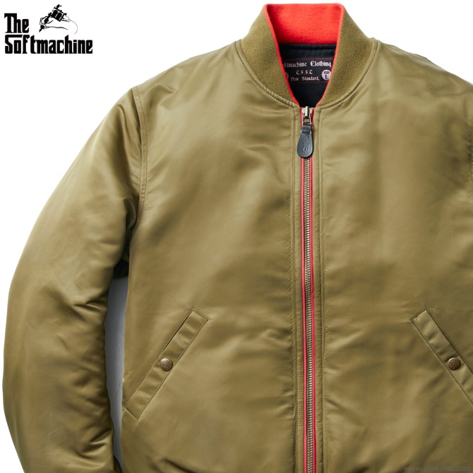 CLINK｜SOFTMACHINE LINED JK (OLIVE)｜東京・吉祥寺｜SOFTMACHINE