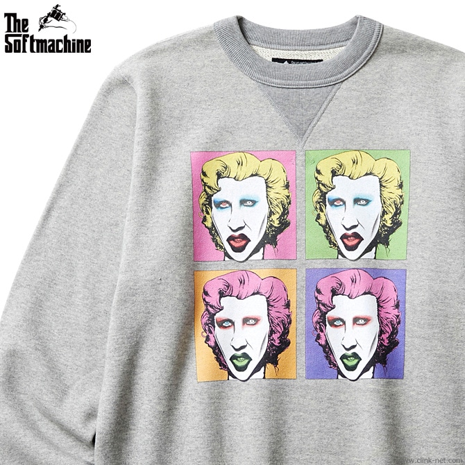 CLINK｜SOFTMACHINE SWEET DREAMS SWEAT (GRAY)｜東京・吉祥寺 