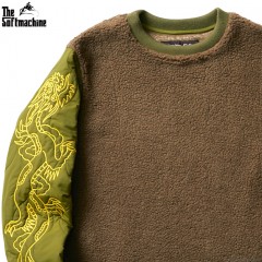 SOFTMACHINE RISE & FALL BOA LINNER (BROWN)