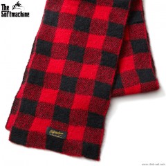 SOFTMACHINE PLAID MUFFLER (RED)