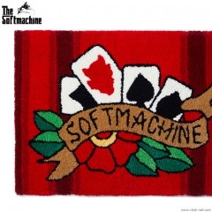 SOFTMACHINE FOUR CARDS RUG (RED)