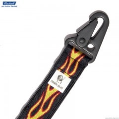 RADIALL FLAMES - KEY HOLDER (RED)