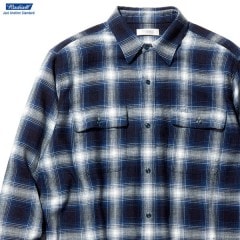 RADIALL MACKTEN - REGULAR COLLARED SHIRT L/S (NAVY)
