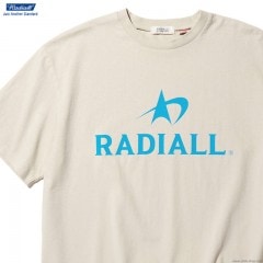 RADIALL LOGOTYPE - CREW NECK T-SHIRT S/S (SNOW WHITE)