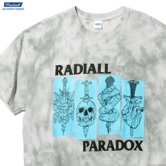 RADIALL SST - CREW NECK T-SHIRT S/S TIE DYE (GRAY)